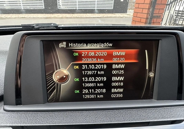 BMW Seria 3 cena 48999 przebieg: 263107, rok produkcji 2015 z Gniezno małe 781